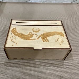 Carved little storage box
